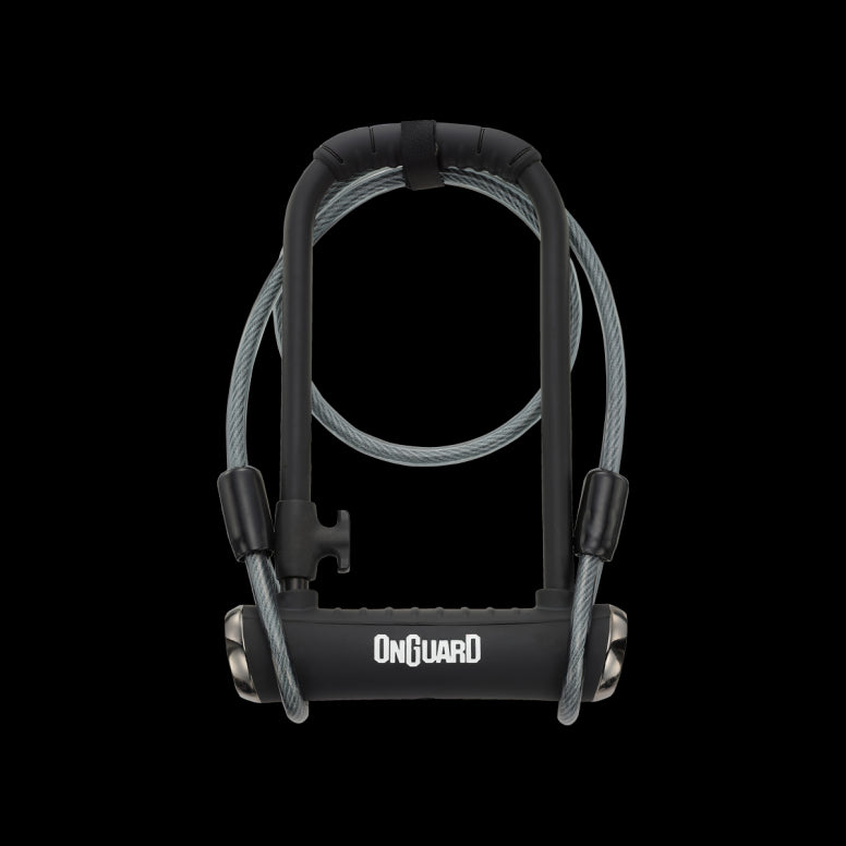 Onguard 8005 Pitbull DT Black Bike D-Lock Sold Secure Diamond