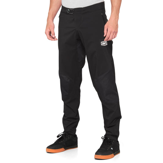 100% Hydromatic Pant Black 28" Men's Cycling Trousers