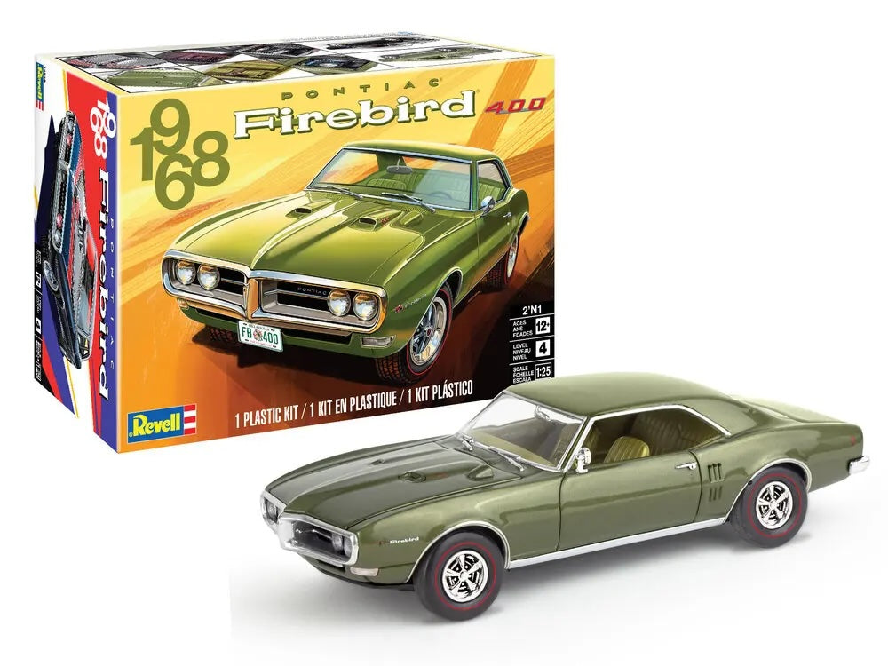Revell '68 Firebird Car Model Kit 1:25