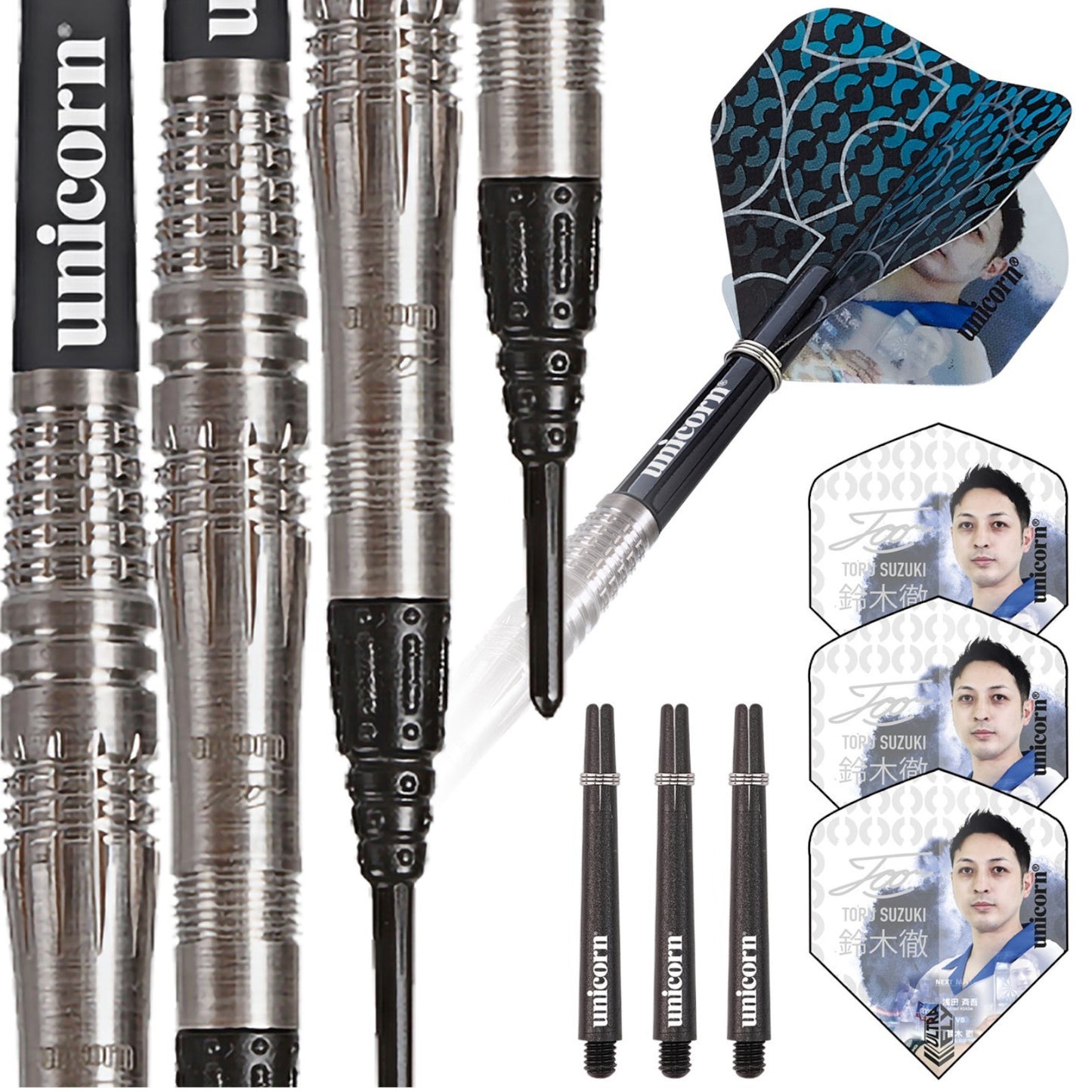 Unicorn Toru Suzuki Contener 22g Soft Tip Dart