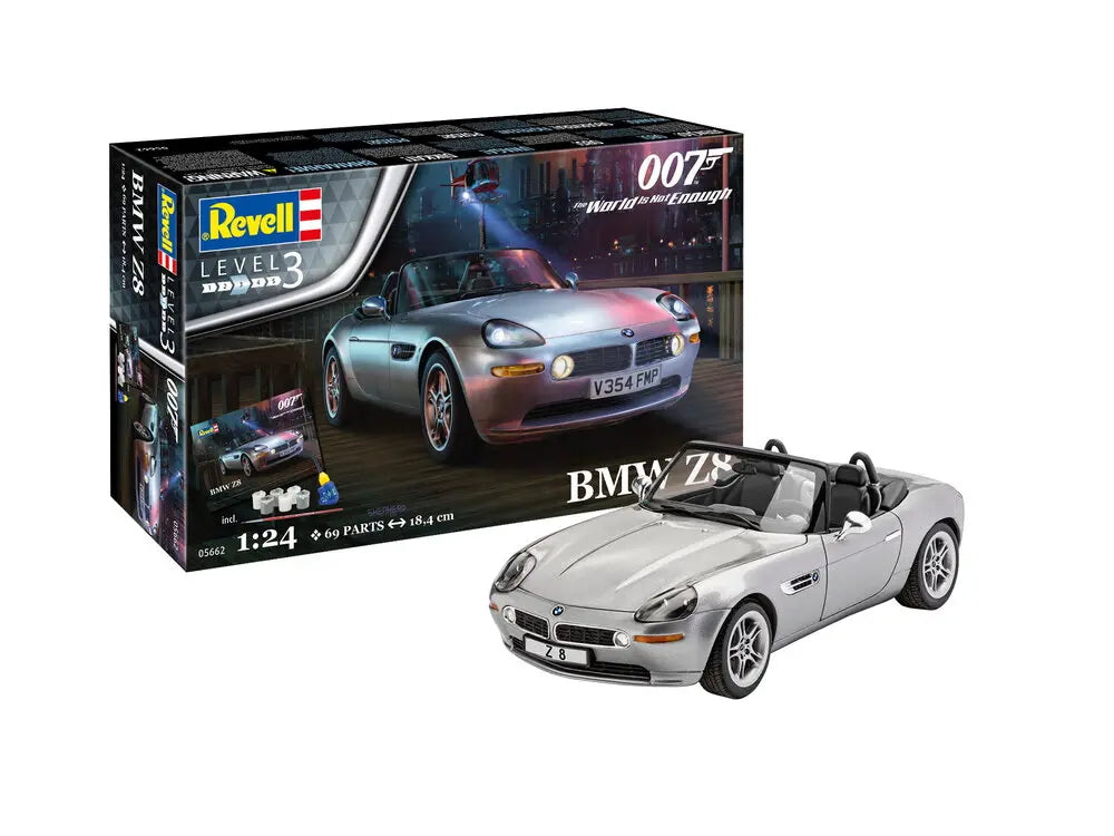 Revell Gift Set James Bond "BMW Z8" Car Model Kit 1:24