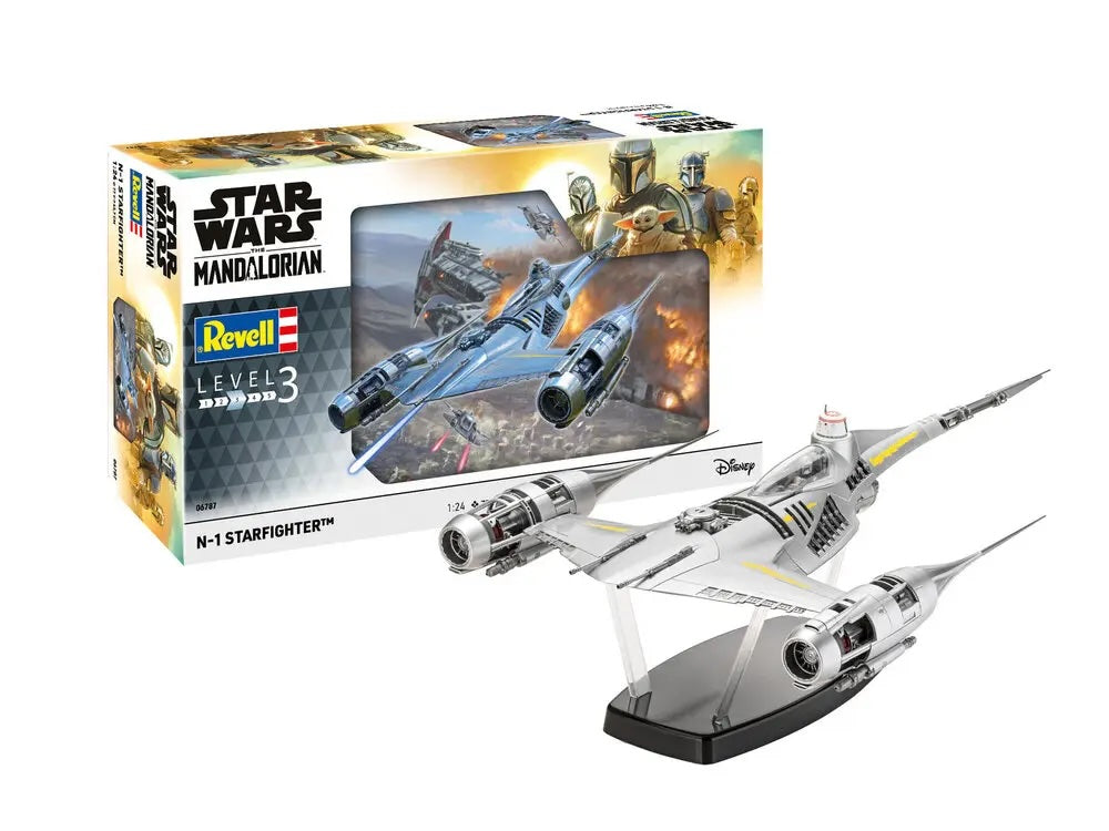 Revell N-1 Starfighter™: The Mandalorian - Star Wars Spacecraft Model Kit 1:24