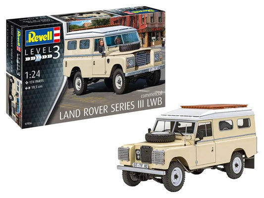 Revell Land Rover Series III LWB (Commercial) Car Model Kit 1:24