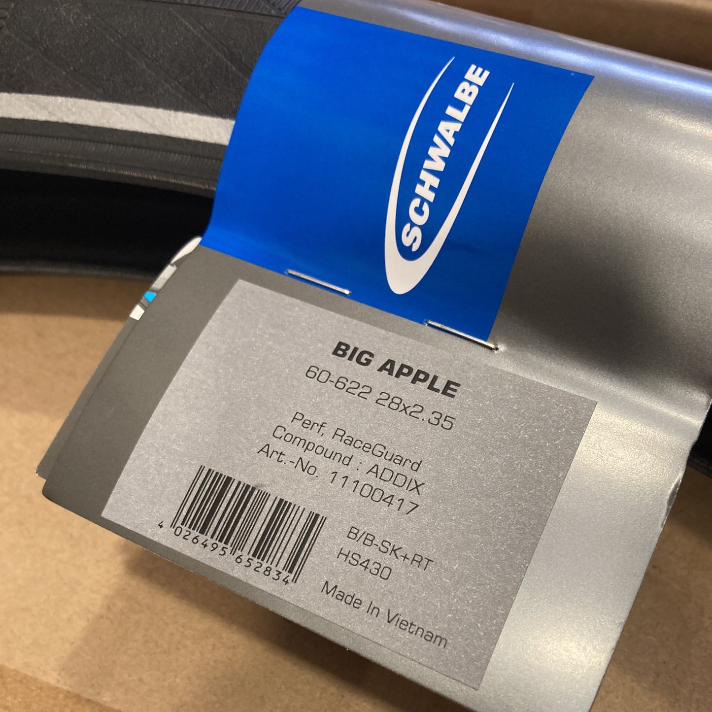 Schwalbe Big Apple Performance RaceGuard 29x2.35 » Pneu de vélo