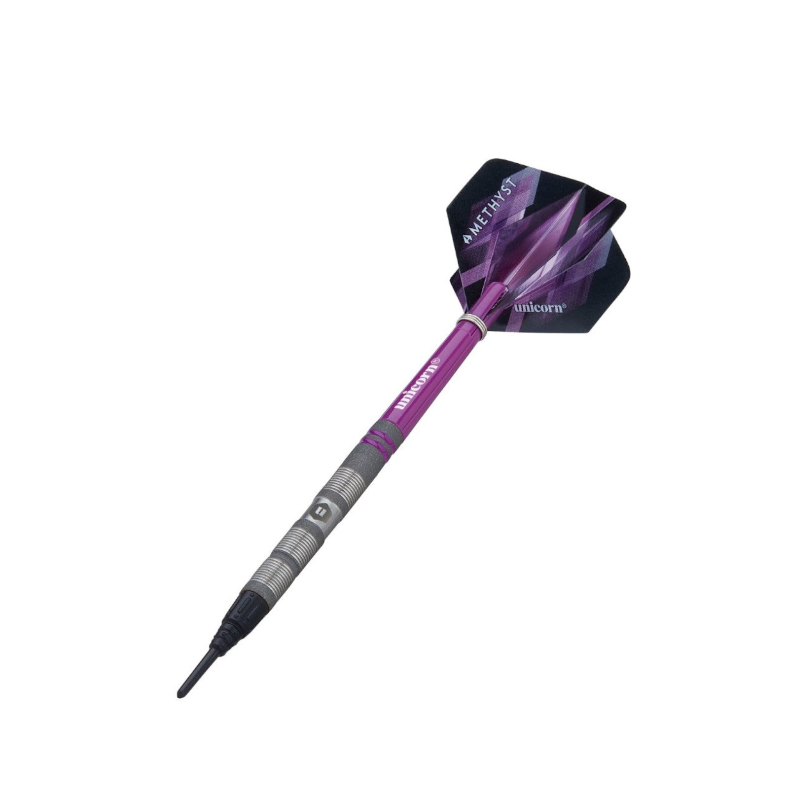 Unicorn Amethyst S1 80% Tungsten 18G Soft Tip Dart Alternate 2