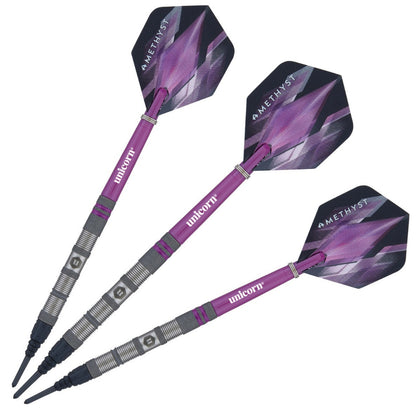 Unicorn Amethyst S1 80% Tungsten 18G Soft Tip Dart Alternate 6