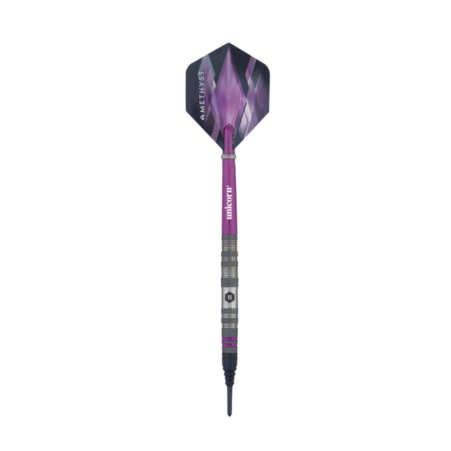 Unicorn Amethyst S2 80% Tungsten 18G Soft Tip Dart Alternate 3
