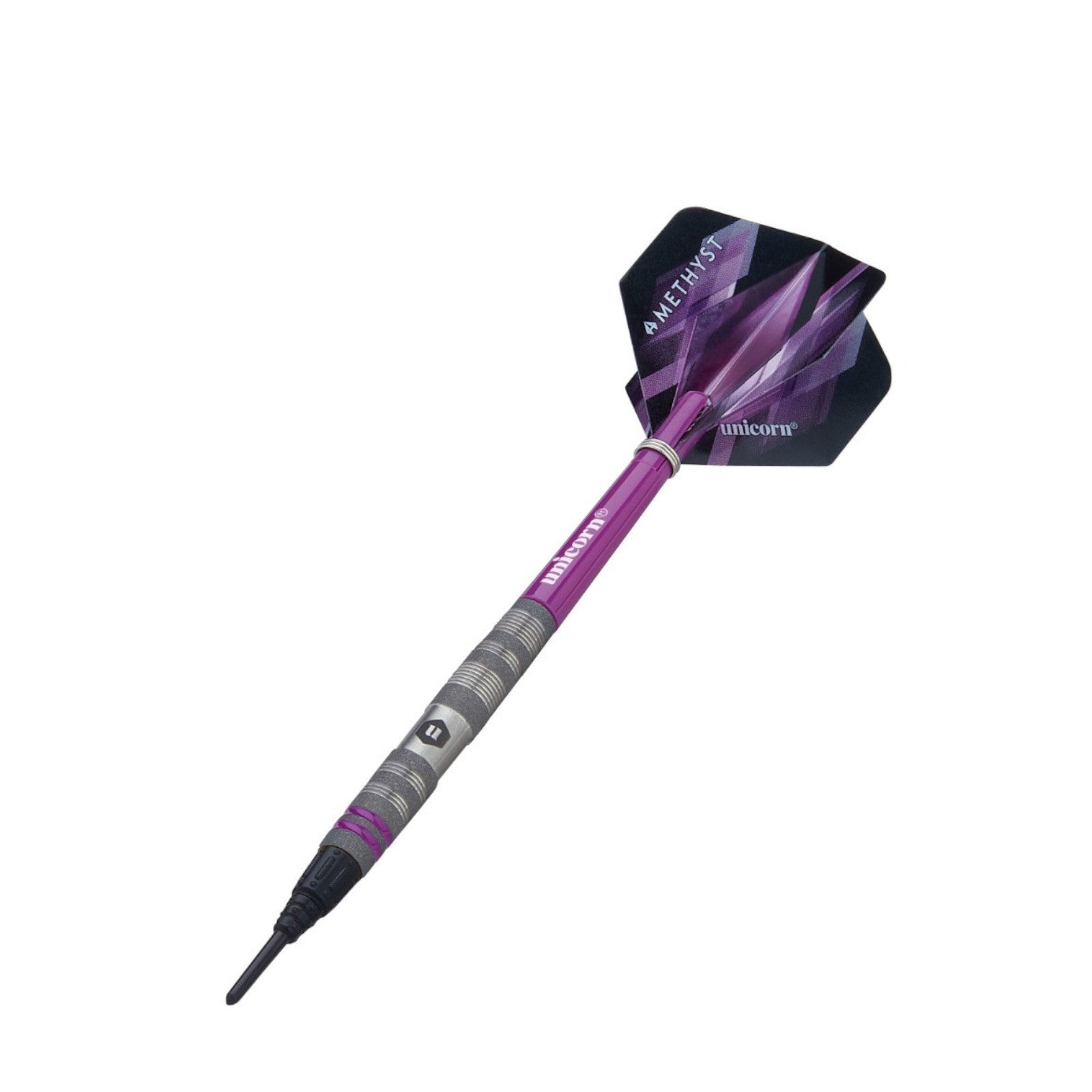 Unicorn Amethyst S3 80% Tungsten 19G Soft Tip Dart Alternate 2