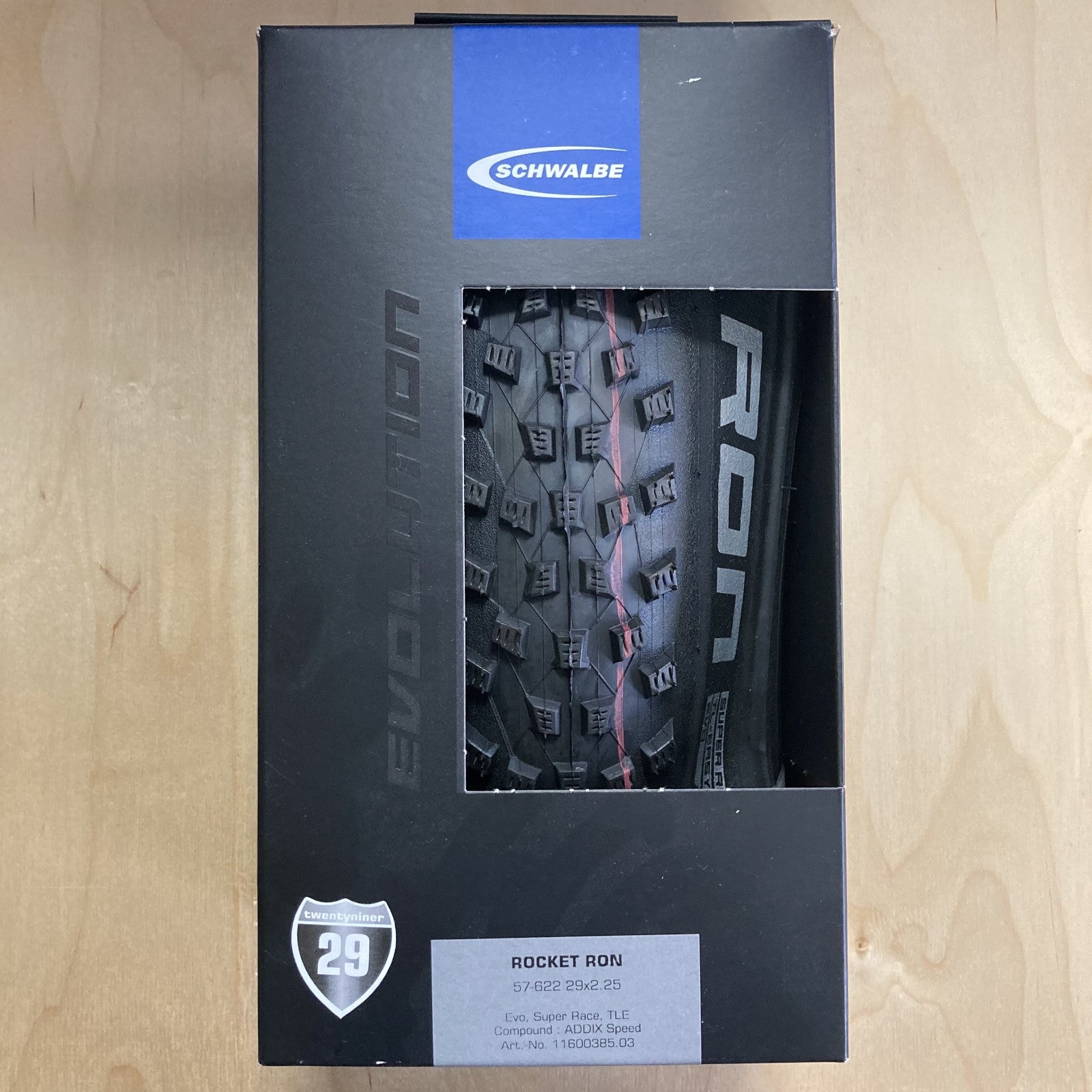 Schwalbe Rocket Ron 29x2.25" Evo Addix Speed Super Race TLE 29x2.25" 29 Inch Bike Tyre Pair of Tyres Alternate 4