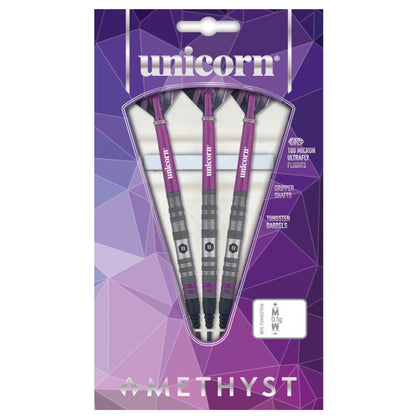 Unicorn Amethyst S4 80% Tungsten 19G Soft Tip Dart Alternate 1