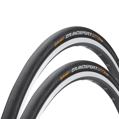 Continental Grand Sport Race 700 x 25c Folding Pair 700c Bike Tyre Pair of Tyres 2 Presta Tubes Alternate 2