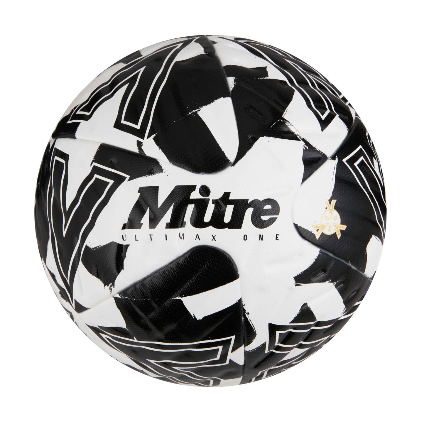 Mitre Ultimax One Outdoor Football White/Black Size 4