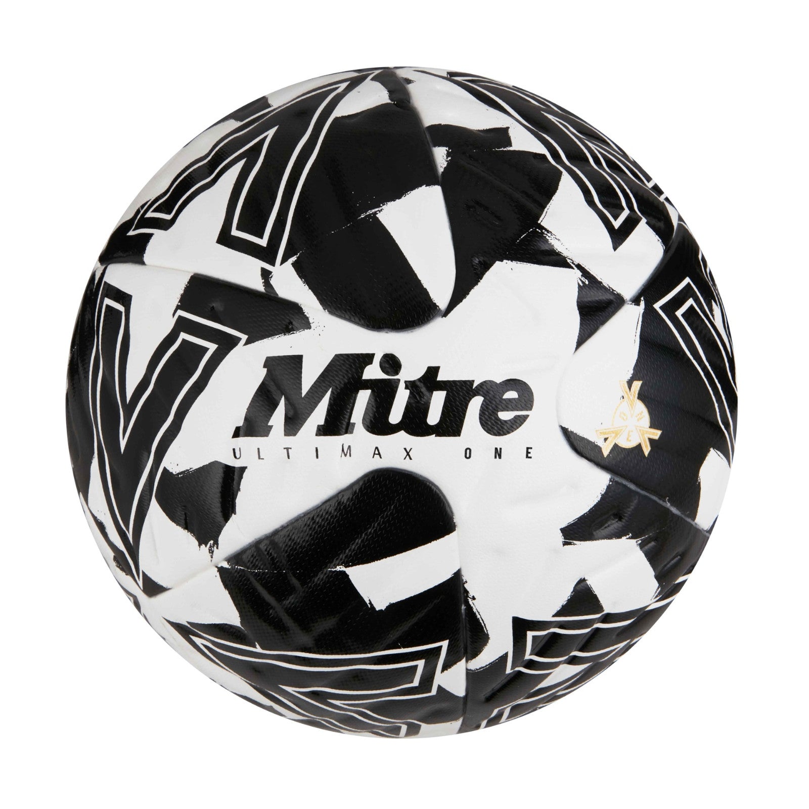 Mitre Ultimax One Outdoor Football White/Black Size 4