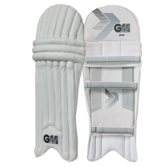 Gunn & Moore 202 Cricket Batting Pads Small Junior AMBI Ambidextrous Kid's Cricket Leg Protector