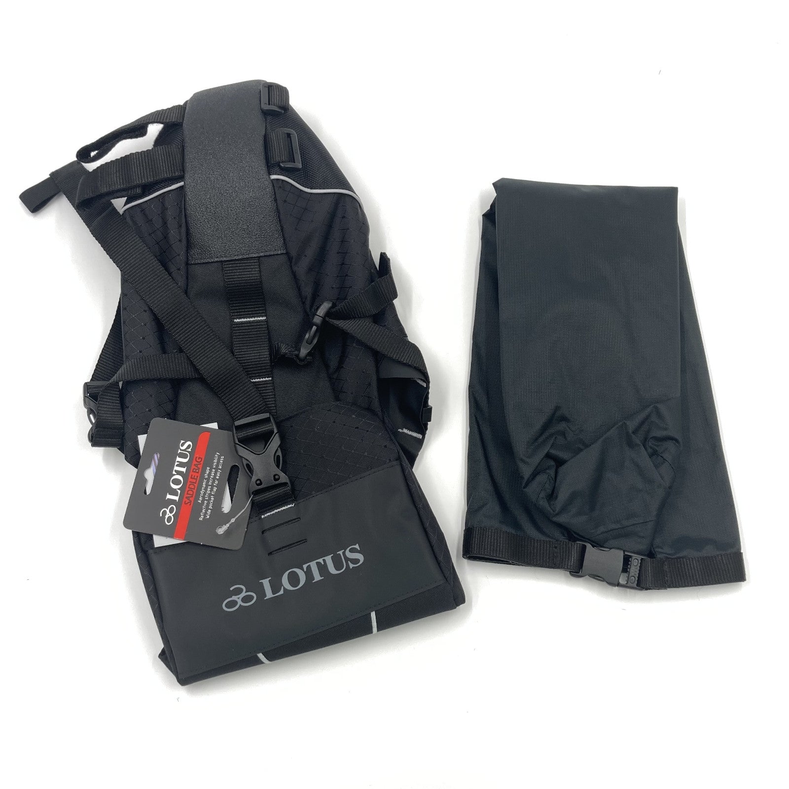 Lotus Explorer Saddle Bag with Dry Bag 8.8L Bikepacking Saddle Pack Alternate 8