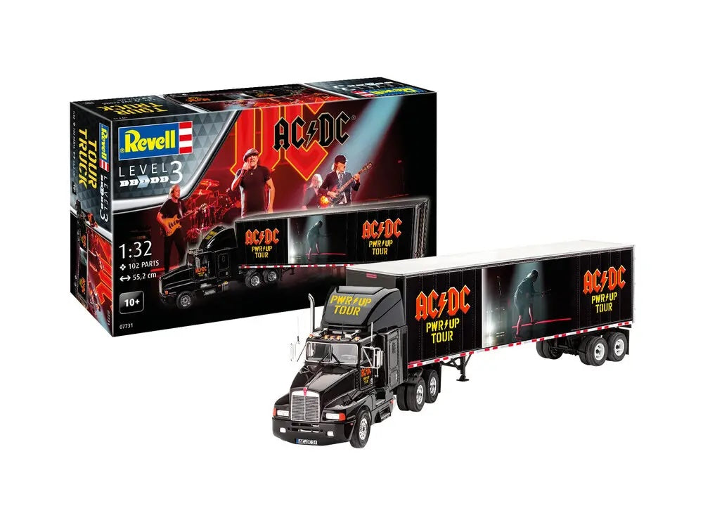 Revell AC/DC Tour Truck "Power Up" Truck Model Kit 1:32