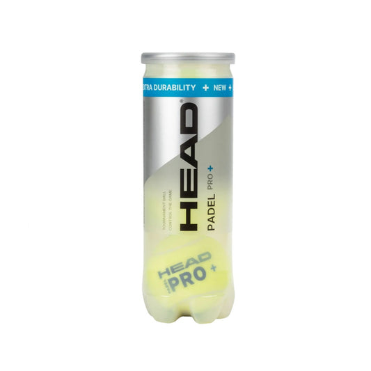 Head Padel Pro+ Balls Tube of 3 Table Tennis Ball