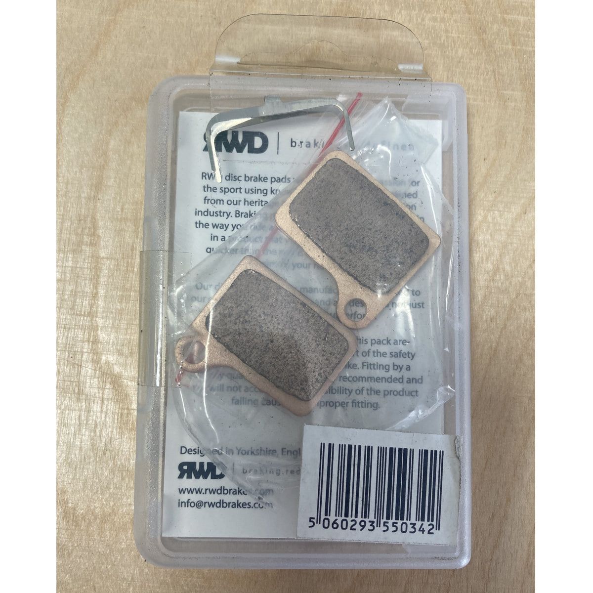 RWD R006 Deore M555/ Nexave C901 Gesinterte Bremsbeläge für Scheibenfahrräder