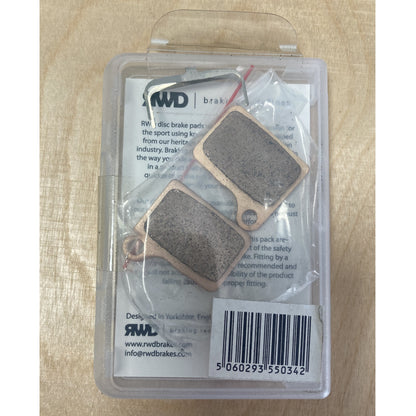 RWD R006 Deore M555/ Nexave C901 Gesinterte Bremsbeläge für Scheibenfahrräder
