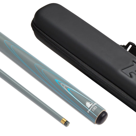 PowerGlide Circa Fibreglass 2 Piece With In Svartur Cue Case Set Snooker Cue