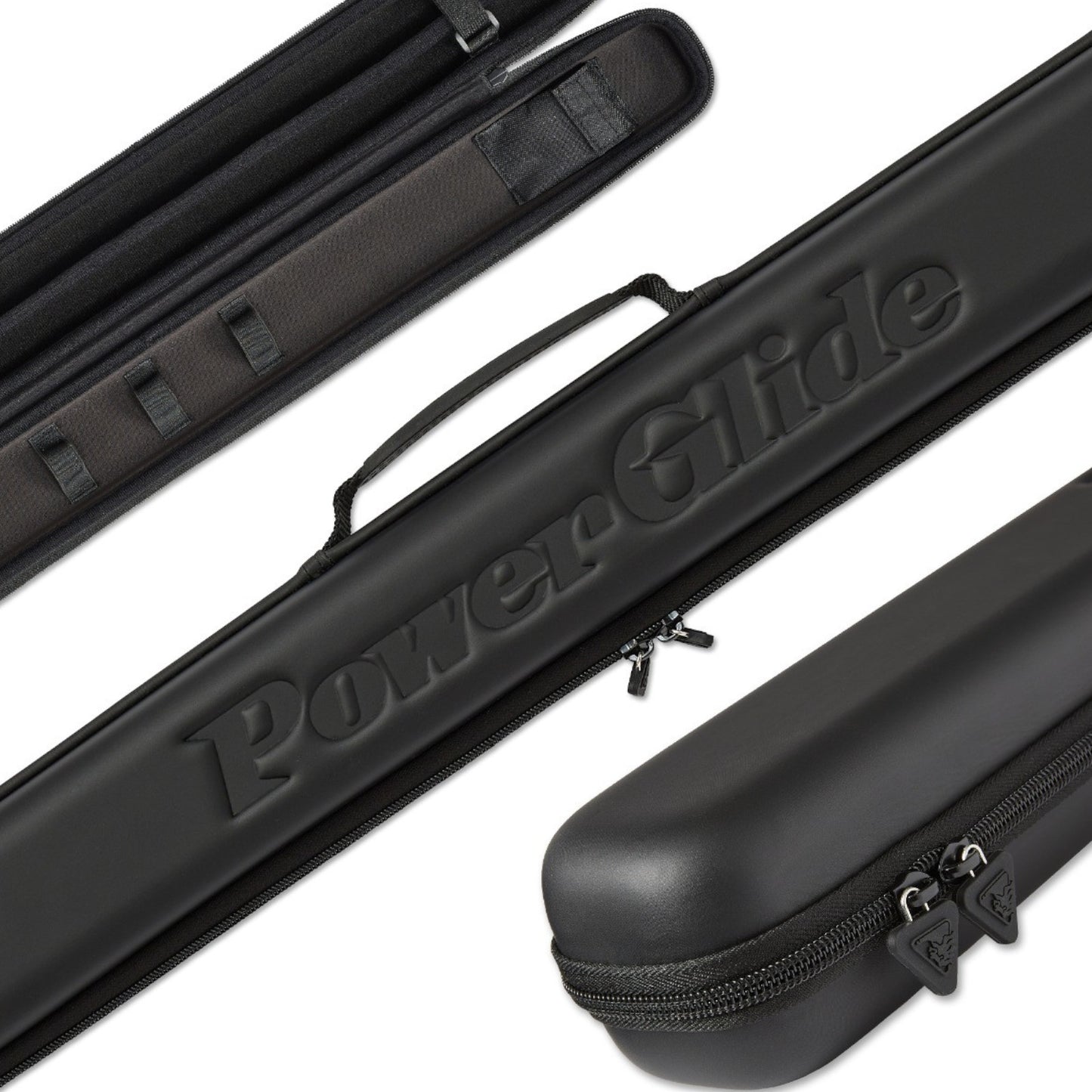 Powerglide Svartur Case (3/4 Joint Cue) Black Snooker Cue Case