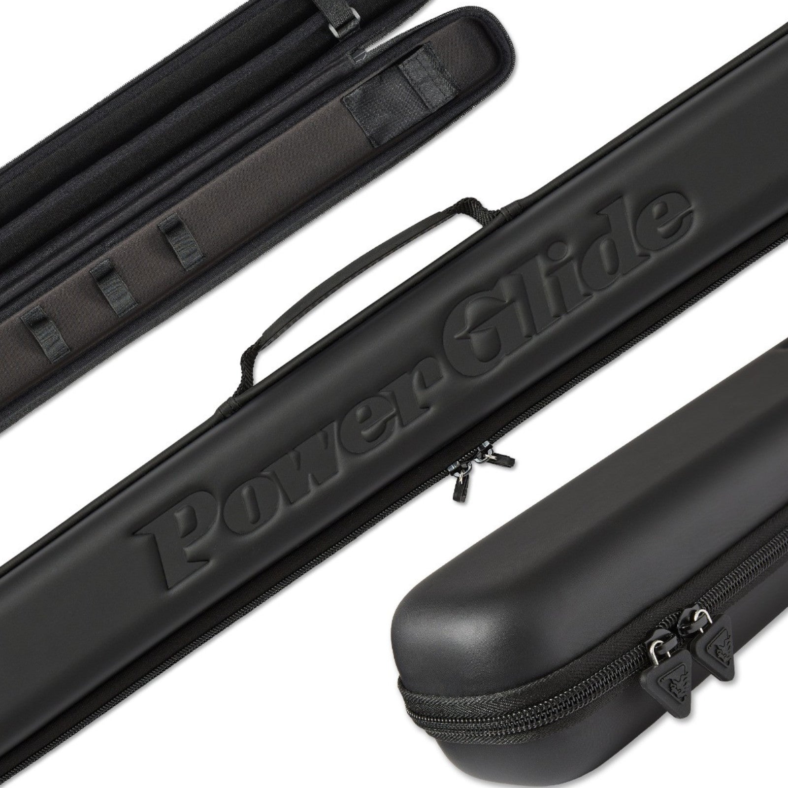 Powerglide Svartur Case (3/4 Joint Cue) Black Snooker Cue Case