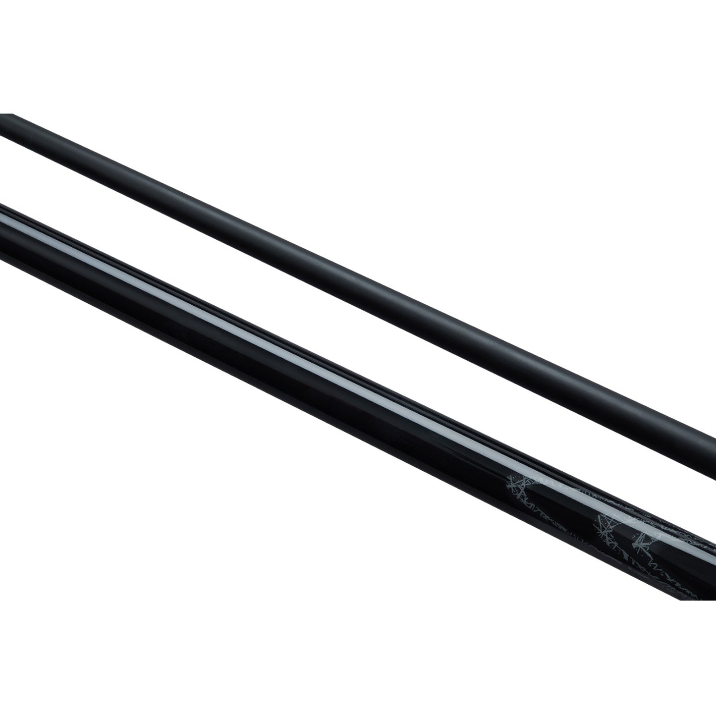 PowerGlide Premium Fibreglass 2 Piece Snooker Cue with Moulded Cue Case and 2 Pieces of Chalk