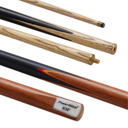 Powerglide Aero 2 Piece 9.5mm Tip Ash Snooker Cue