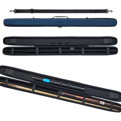 Powerglide Svartur Case (3/4 Joint Cue) Met Blue Snooker Cue Case Alternate 1