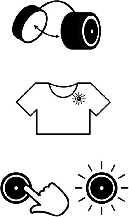 Palomar Lucina Magnetic Wearable Front Bike Light