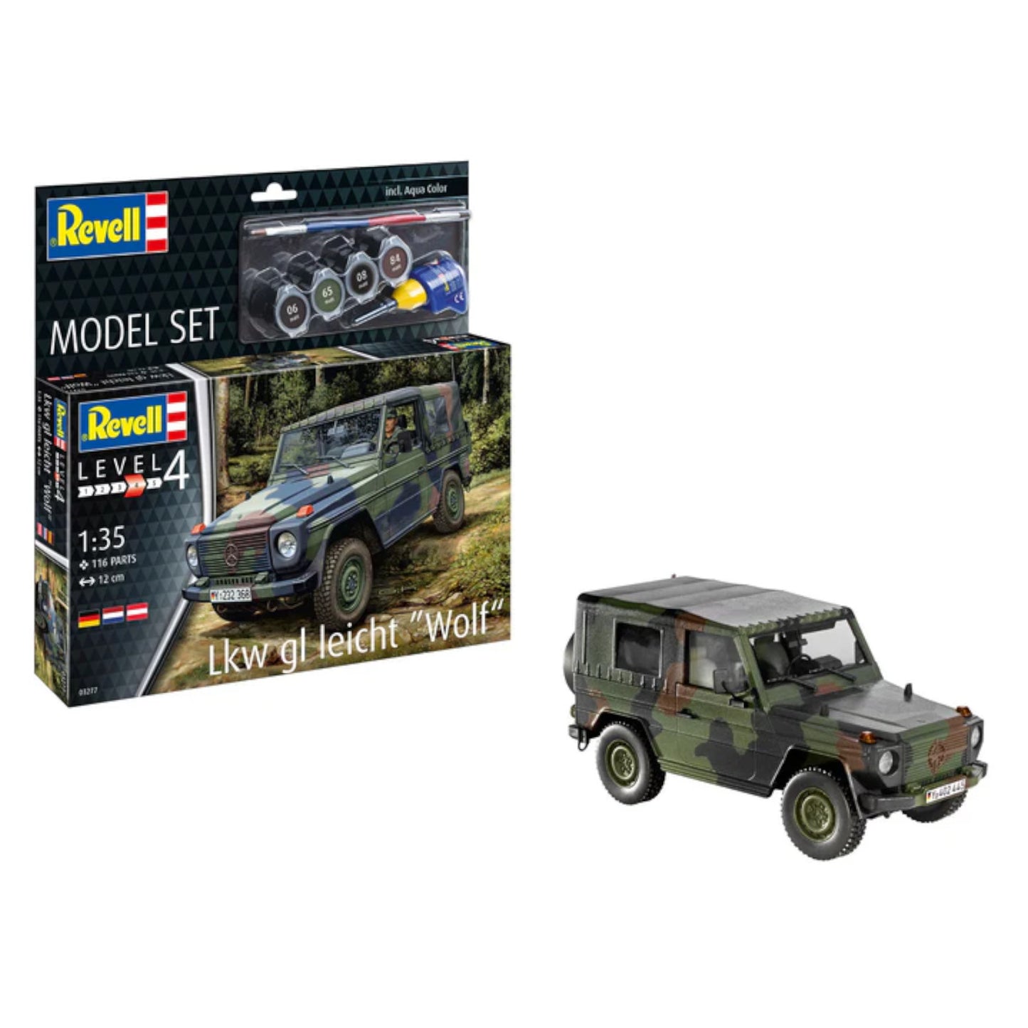 Revell Lkw gl leicht Wolf Set Truck Model Kit 63277