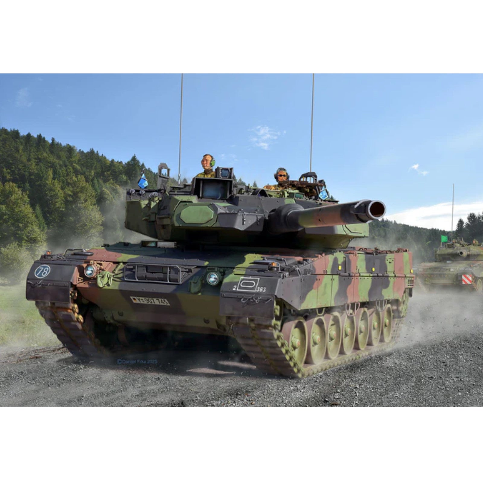 Revell Leopard 2A7A1 Set Tank Model Kit 63360