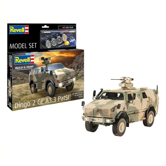 Revell Dingo 2 GE A3.3 PatSi Set Truck Model Kit 63370