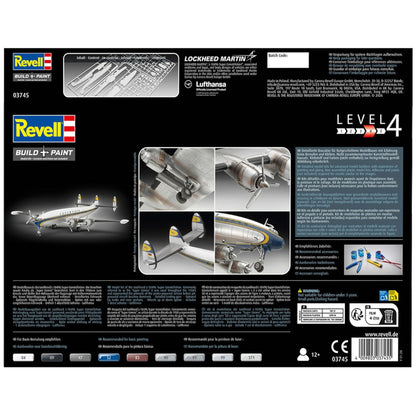 Revell Lockheed L.1049G Super Constellation Lufthansa Plane Model Set Kit 63745