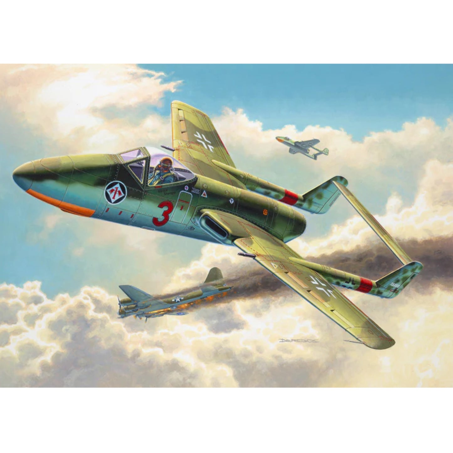 Revell Focke-Wulf TL Jager Flitzer P-Series Set Plane Model Kit 63761