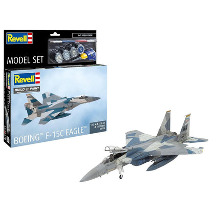 Revell Boeing F-15C Eagle Plane Model Set Kit 63778