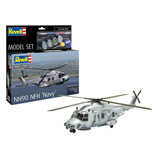 Revell NH90 NFH Navy Set Helicopter Model Kit 63784