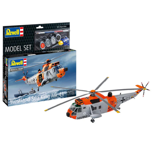 Revell Westland Sea King Mk.41/HU.5 Set Helicopter Model Kit 63785