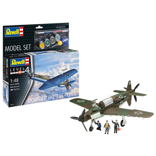 Revell Dornier Do 335 Pfeil Set Plane Model Kit 63795