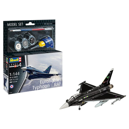 Revell Eurofighter Typhoon RAF Set Plane Model Kit 63796