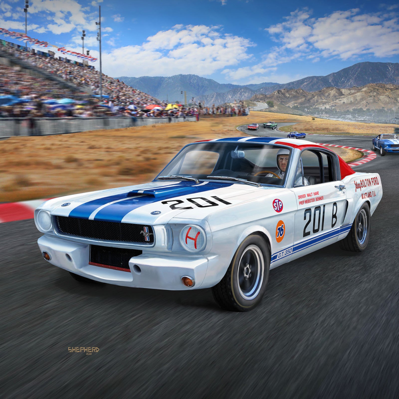 Revell Model Set '66 Shelby GT 350 R Car Model Kit 1966 Alternate 8