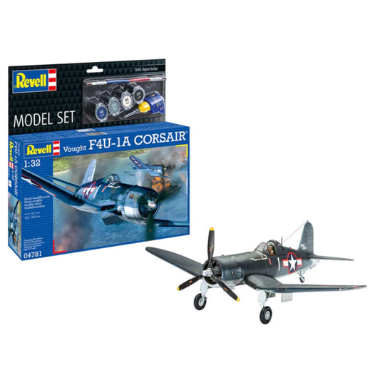 Revell Vought F4U-1A Corsair Set Plane Model Kit 64781