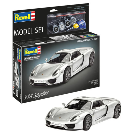 Revell Porsche 918 Spyder Set Car Model Kit 67026