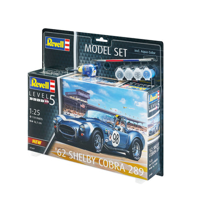 Revell 1962 Shelby Cobra 289 1:25 Car Model Kit Classic V8 67669 Alternate 3