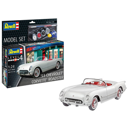 Revell Model Set 1953 Chevrolet Corvette Roadster Car Model Kit 53 or '54 Alternate 1