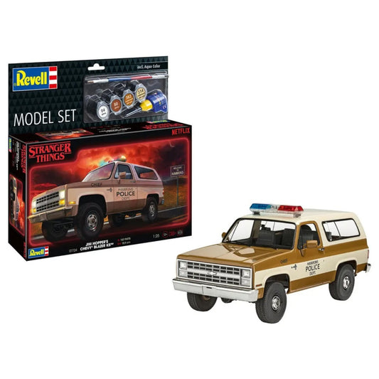 Revell Model Set Stranger Thing's Jim Hopper´s Chevy® Blazer K5™ 1:25 67724
