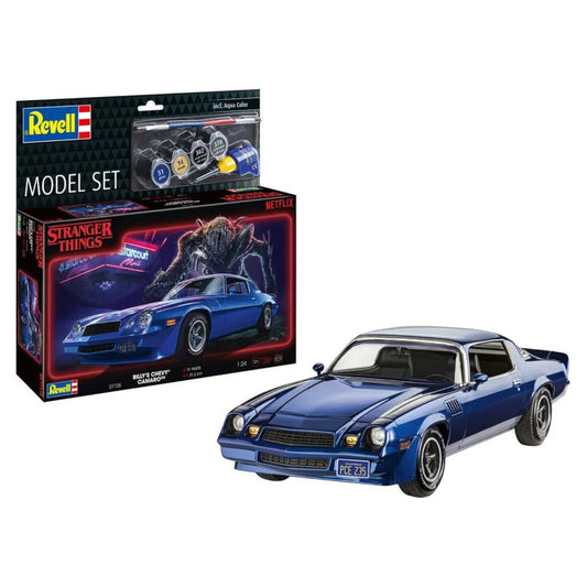 Revell Stranger Things Billy's Chevy® Camaro™ Car Model Set 1:24 67728