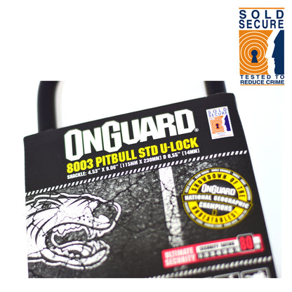 Onguard Pitbull Standard 8003 Bike D Lock