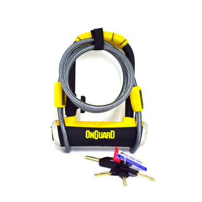 Onguard Pitbull Mini DT 8008 Bike D-Lock Includes Cable