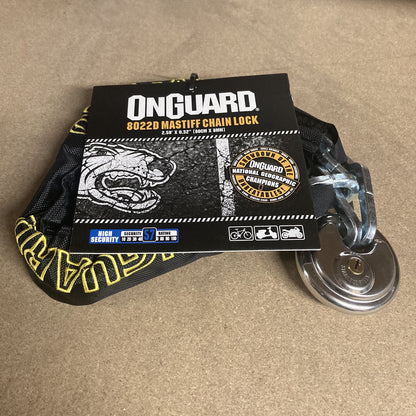 Onguard Mastiff 8022 D Bike Chain Lock